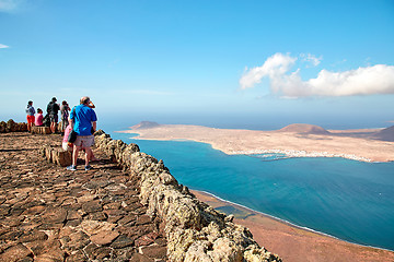 Image showing View of Graciosa Island