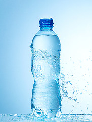 Image showing close up of water bottle