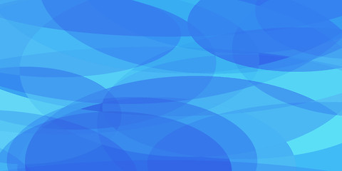Image showing blue ovals abstract background