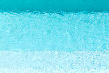 Image showing turquoise water in swimming pool