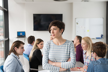 Image showing Portrait of successful Businesswoman