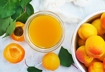 Image showing apricot juice