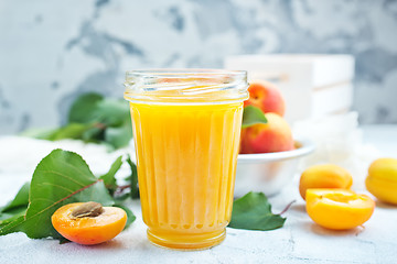 Image showing apricot juice