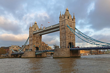 Image showing London Tower Bridge