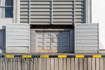 Image showing Warehouse Doors