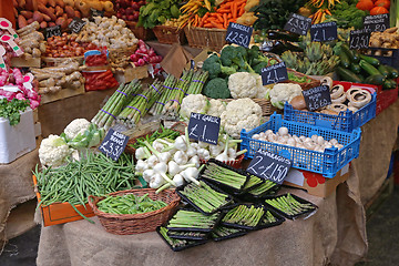 Image showing Farmers Market