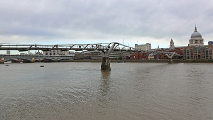 Image showing London Millennium Bridge