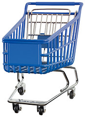 Image showing Supermarket Pushcart Cutout