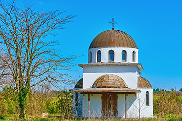 Image showing Abandoned Monastery Church