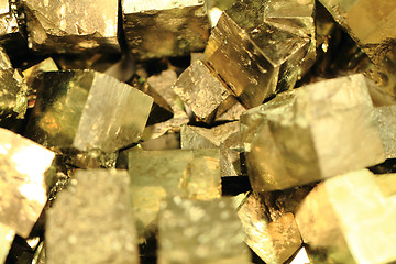 Image showing pyrite mineral background