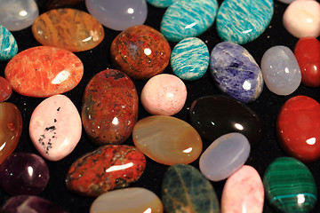 Image showing color gems mineral collection 