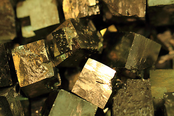 Image showing pyrite mineral background