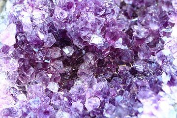 Image showing amethyst violet background