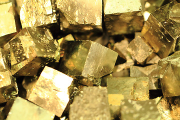 Image showing pyrite mineral background