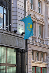 Image showing Kazakhstan Flag