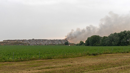 Image showing Garbage Smoke