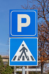 Image showing Parking and Crossing