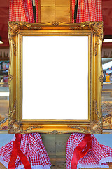 Image showing Golden Frame