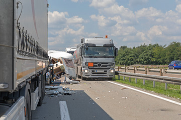 Image showing Highway Traffic Accident
