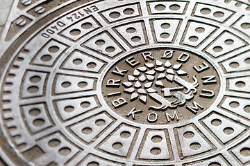 Image showing Cast iron Floor Sewage Cover in denmark