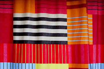 Image showing fabric used for curtains