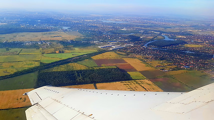 Image showing Aerial view of Bucharest