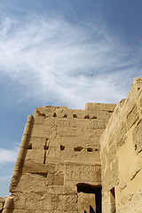 Image showing Ancient ruins of Karnak Temple, Luxor, Egypt