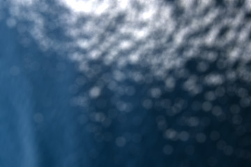 Image showing Bokeh sea surface