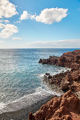 Image showing Beautiful landscape of Lanzarote Island