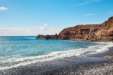 Image showing Beautiful landscape of Lanzarote Island