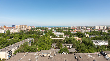 Image showing View of the 12th district of the city of Anapa resort