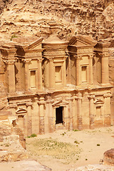 Image showing The Monastery at Petra, Jordan