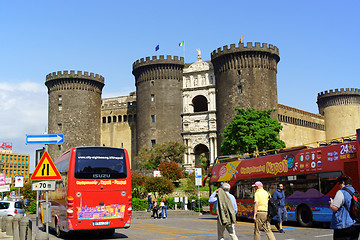 Image showing Castel Nuovo or Maschio Angioino in Naples