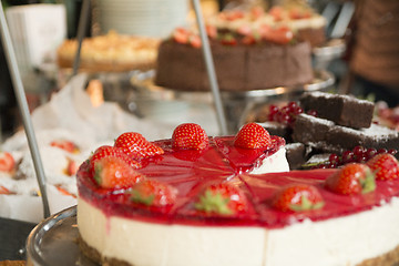 Image showing Strawberry Cake