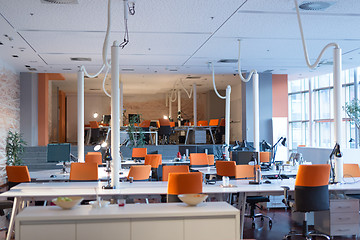 Image showing Big bright empty modern office