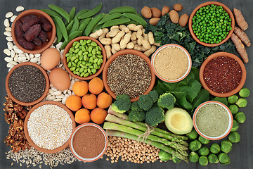 Image showing Health Food High in Protein