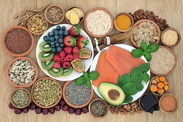 Image showing Health Food to Reduce Anxiety and Stress