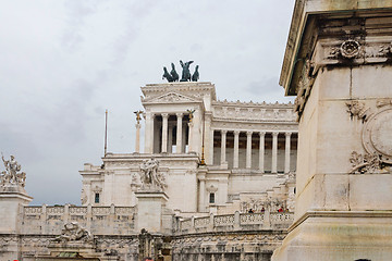 Image showing ROME, ITALY - APRILL 21, 2019: View to the Altar of the Patria