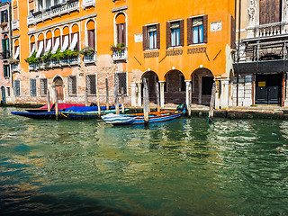 Image showing Canal Grande in Venice HDR