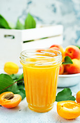 Image showing apricot juice