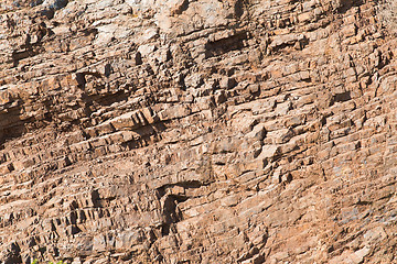 Image showing limestone of grand canyon cliffs