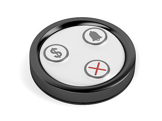 Image showing Restaurant table call button