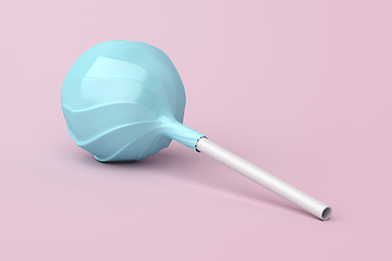 Image showing Lollipop on pink background