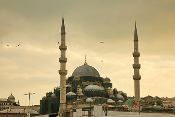 Image showing Blue mosque in Istanbul Turkey - architecture religion