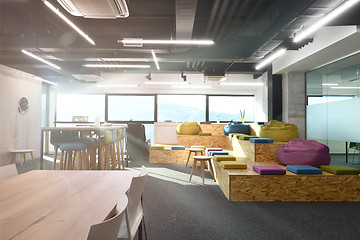 Image showing relaxation area in Modern Office