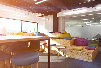 Image showing relaxation area in Modern Office