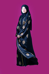 Image showing muslum woman with hijab in modern dress