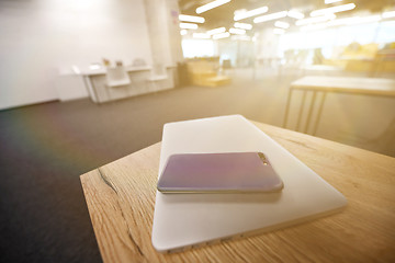 Image showing break time in modern open plan office