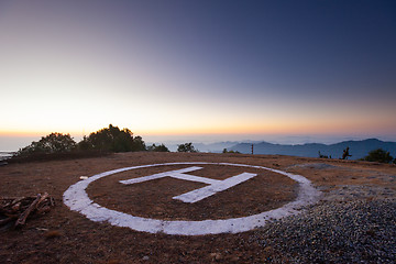 Image showing Nepal helipad