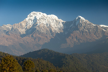 Image showing Hiunchuli and Annapurna South